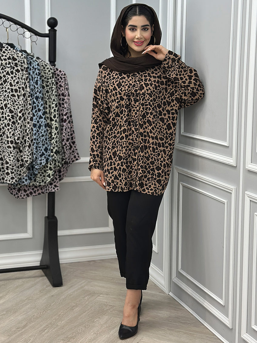 مانتو قهوه ای 1