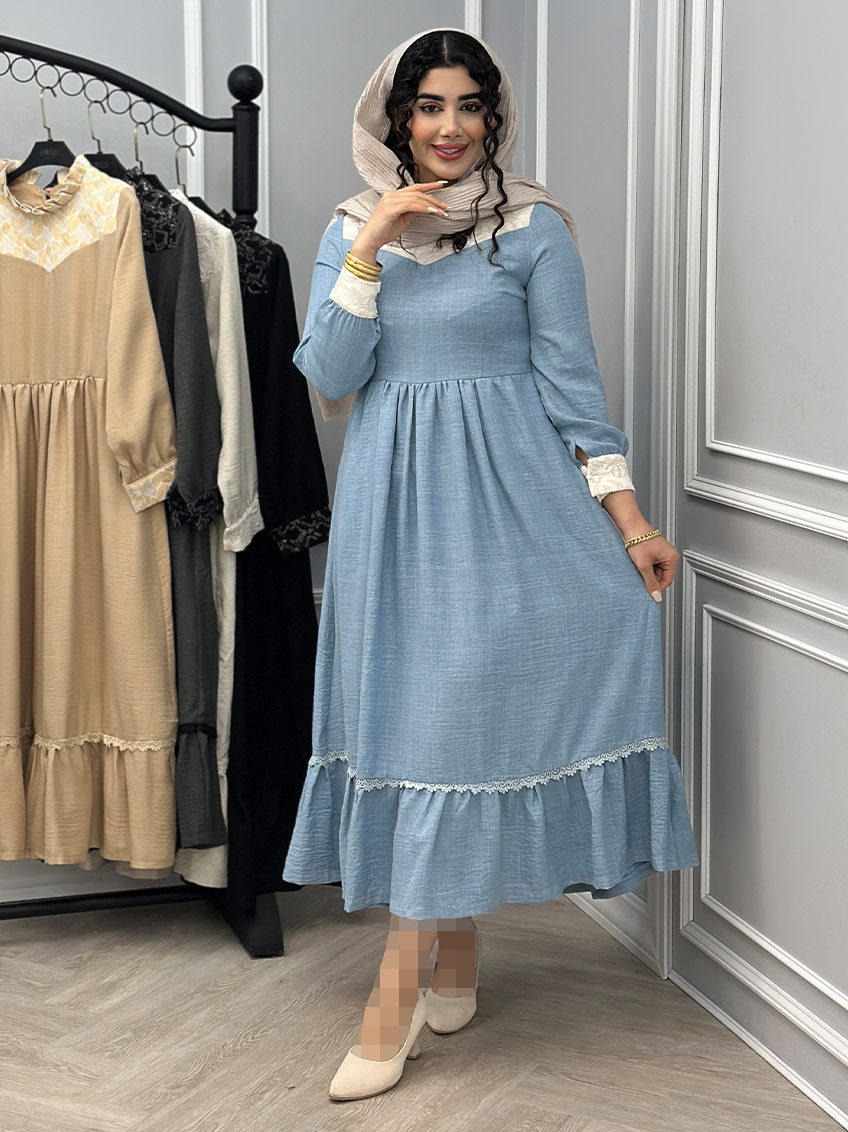 پیراهن آبی 1