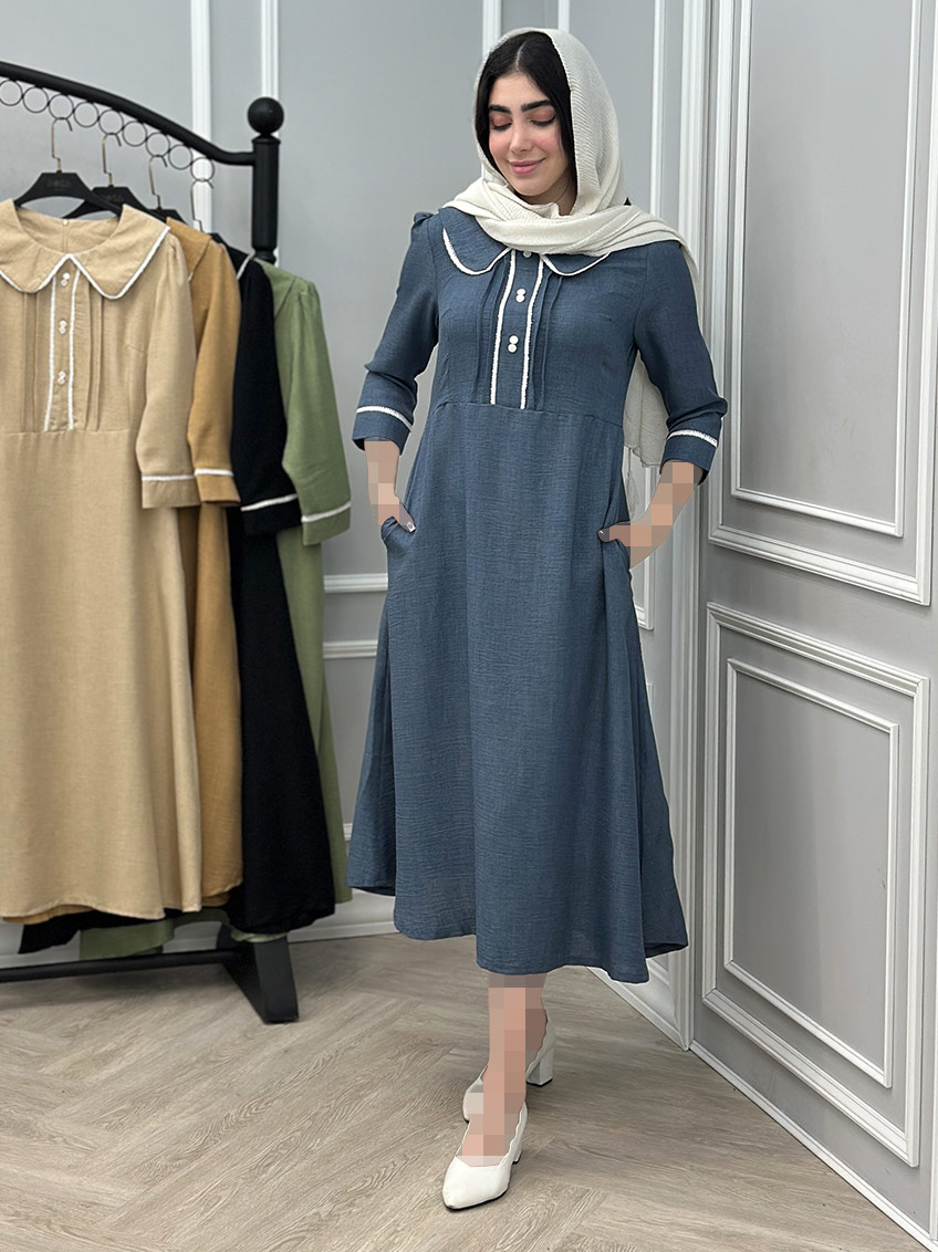 پیراهن آبی 1