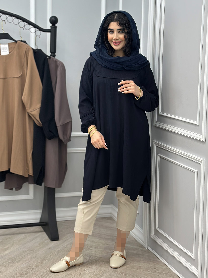 پیراهن سرمه ای 1