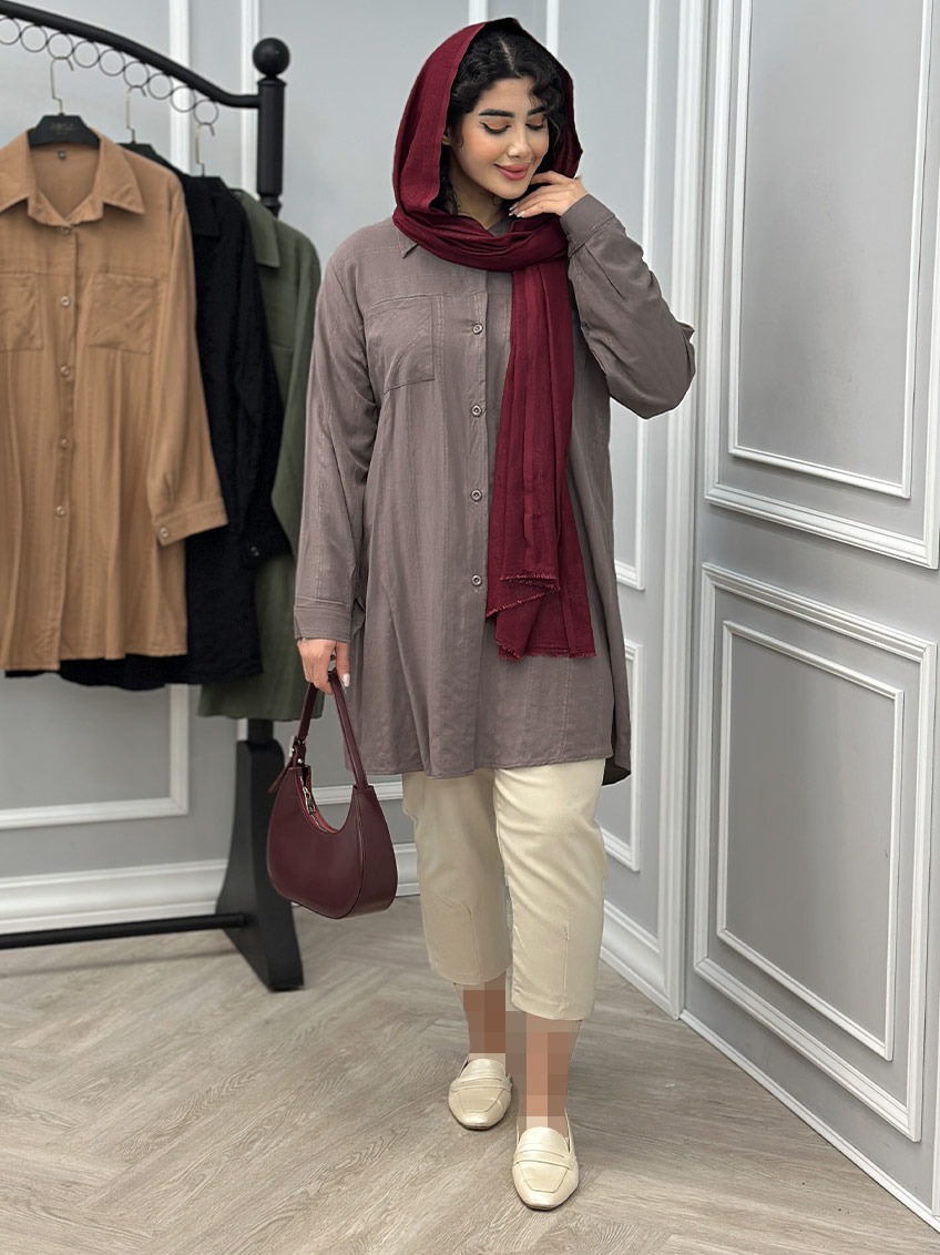 مانتو خاکی 1