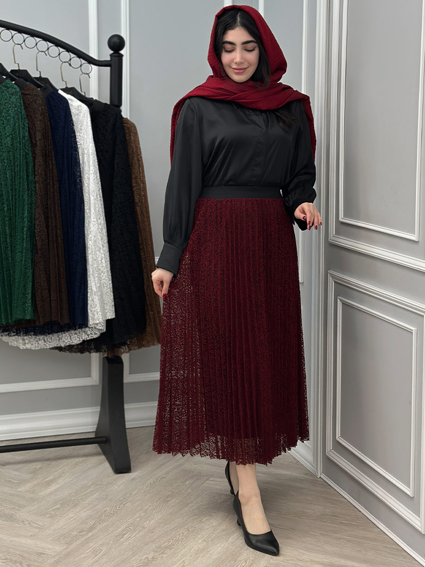 دامن زرشکی 1