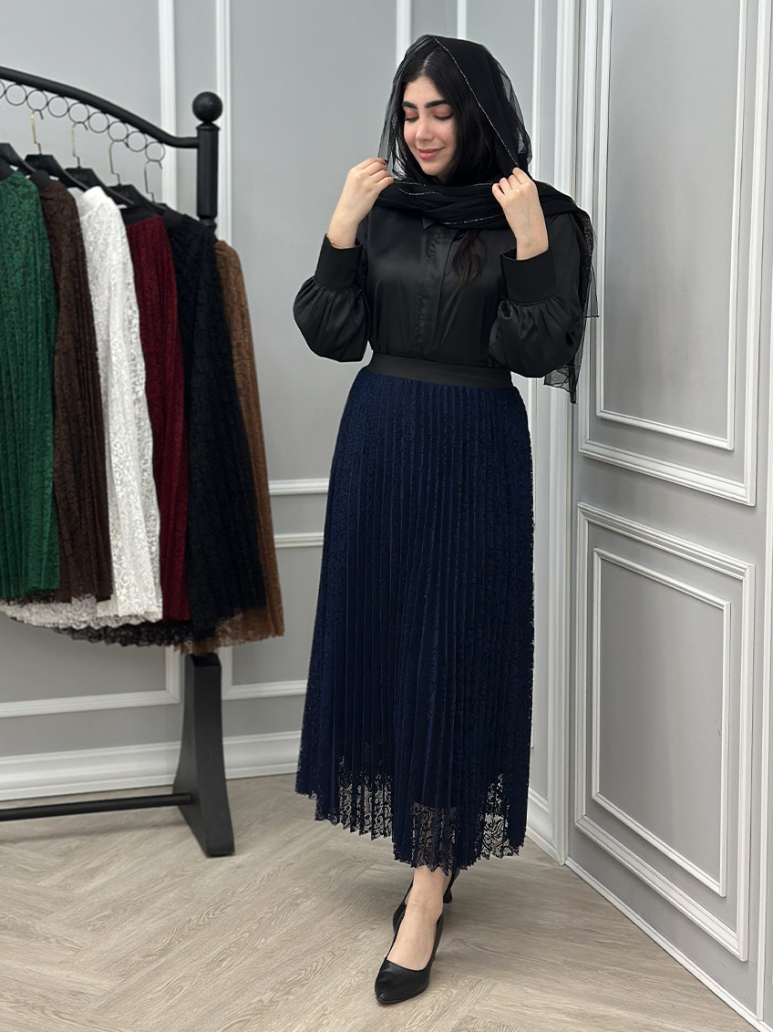 دامن سرمه ای 1