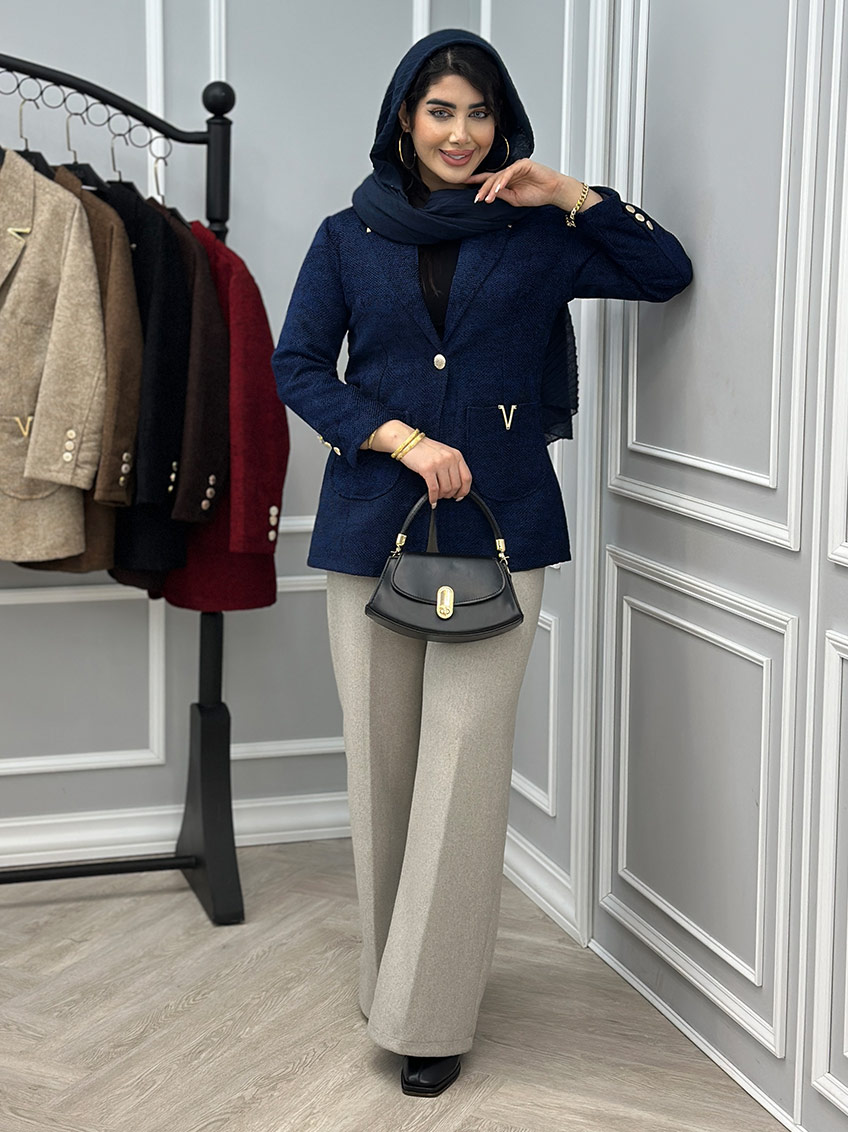 پالتو سرمه ای 1