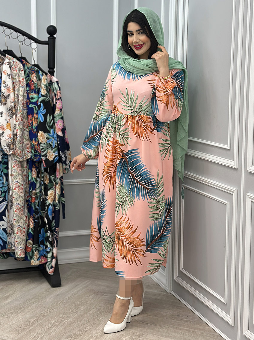 پیراهن نخی ریحانه 1