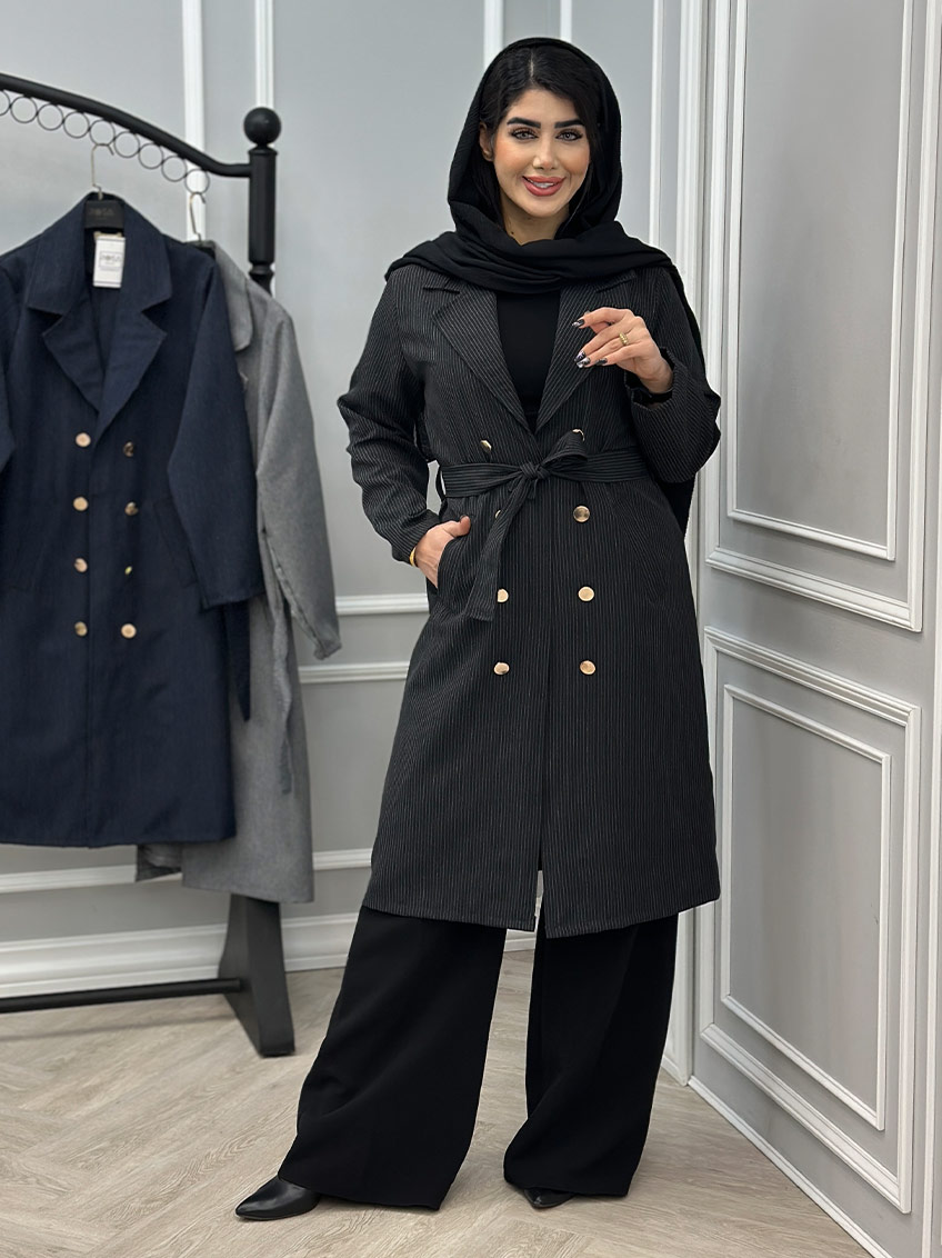 مانتو مشکی 1