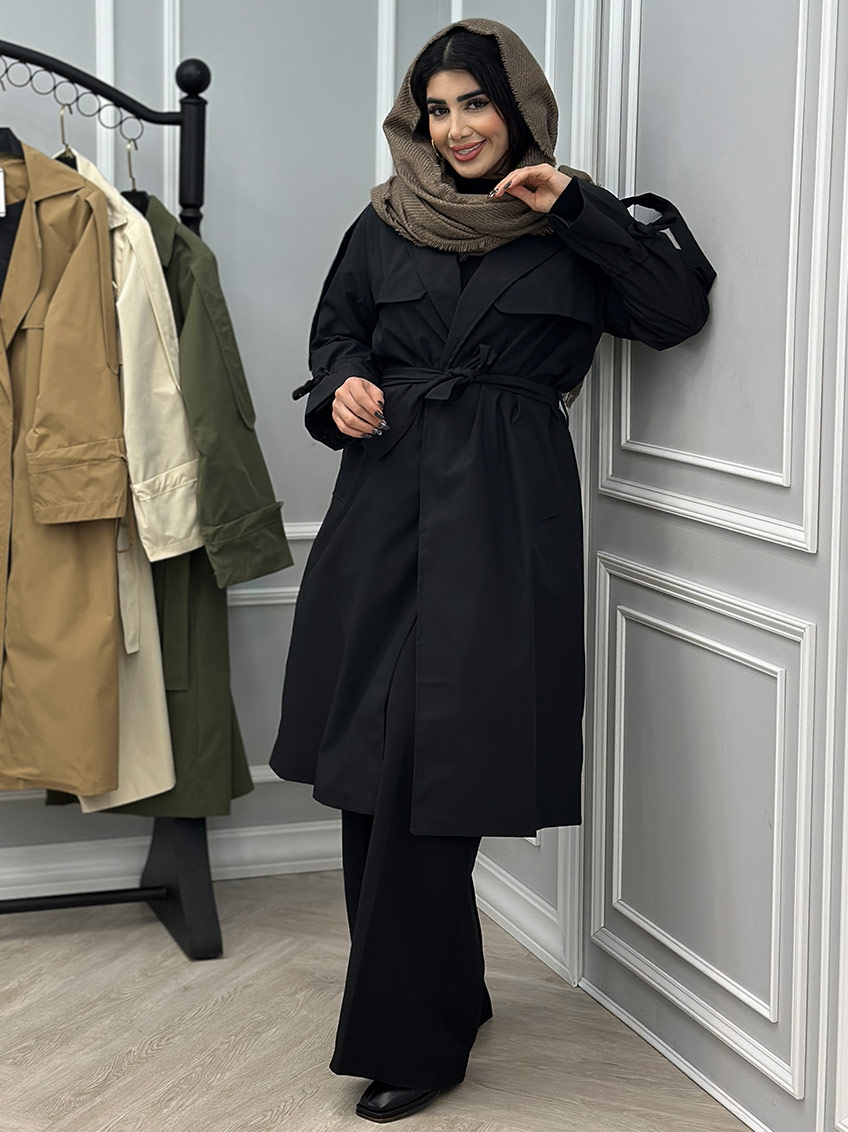 بارانی مشکی 1