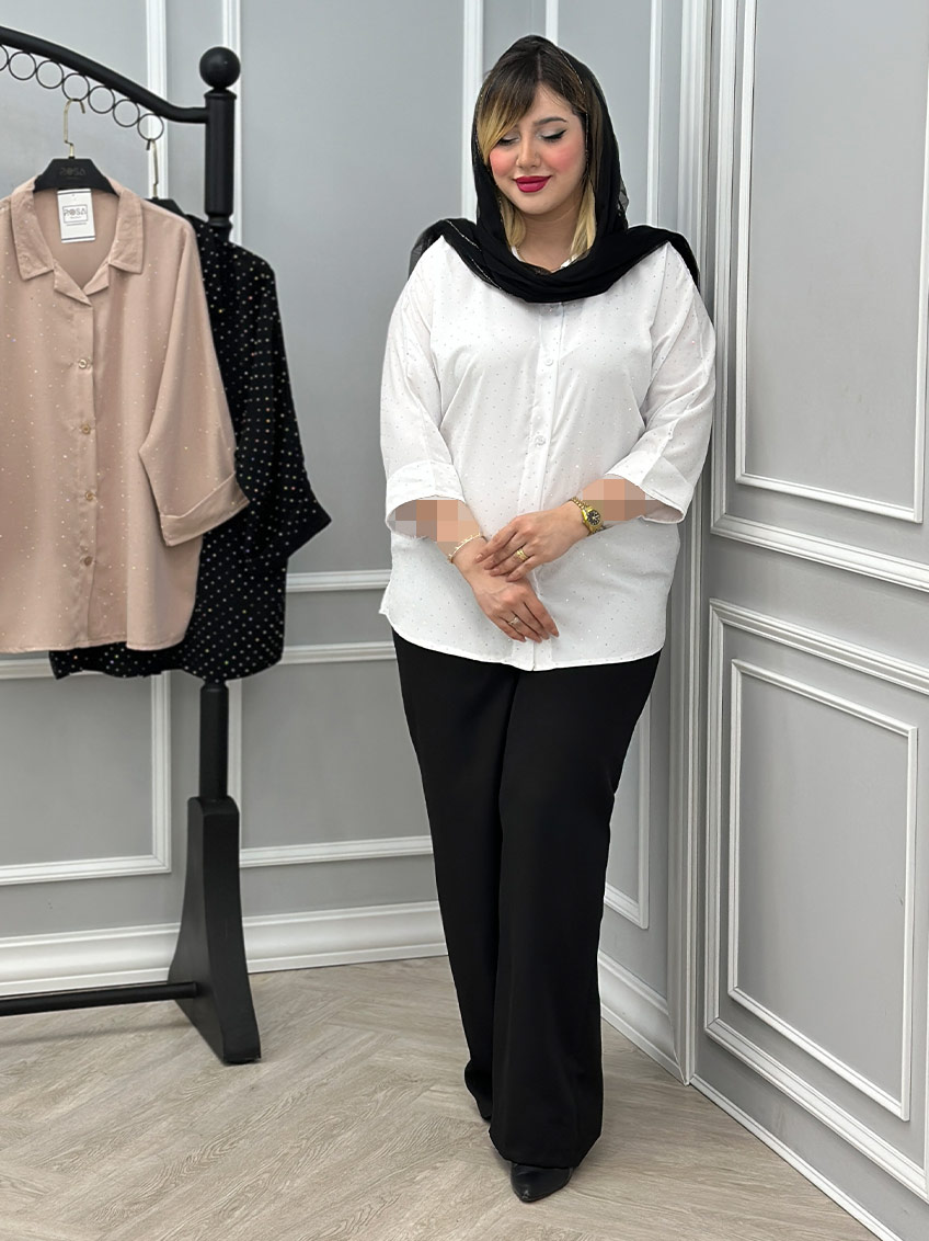 شومیز سفید 1