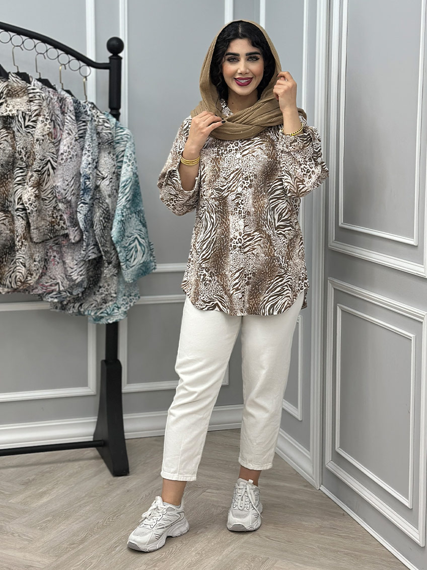 شومیز نسکافه ای 1