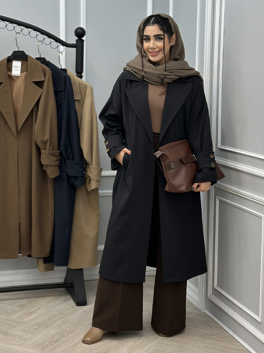 بارانی مشکی 1