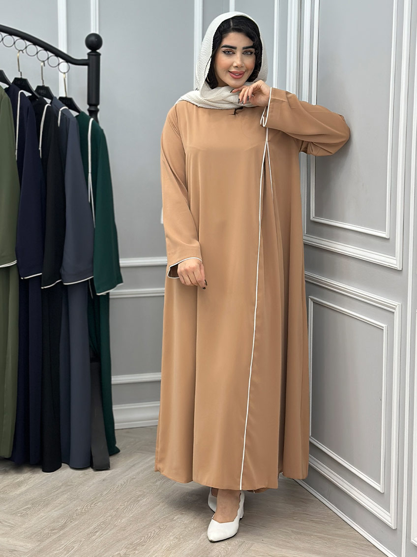 پیراهن نسکافه ای 1