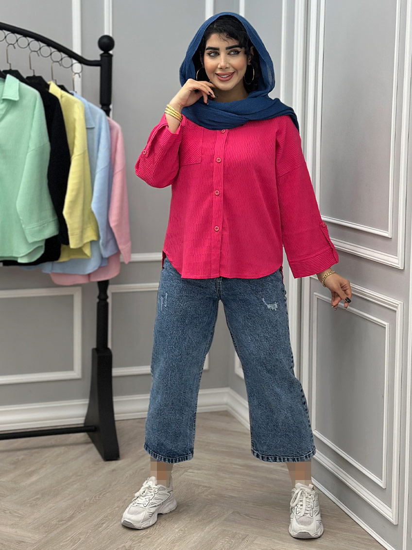 شومیز سرخابی 1