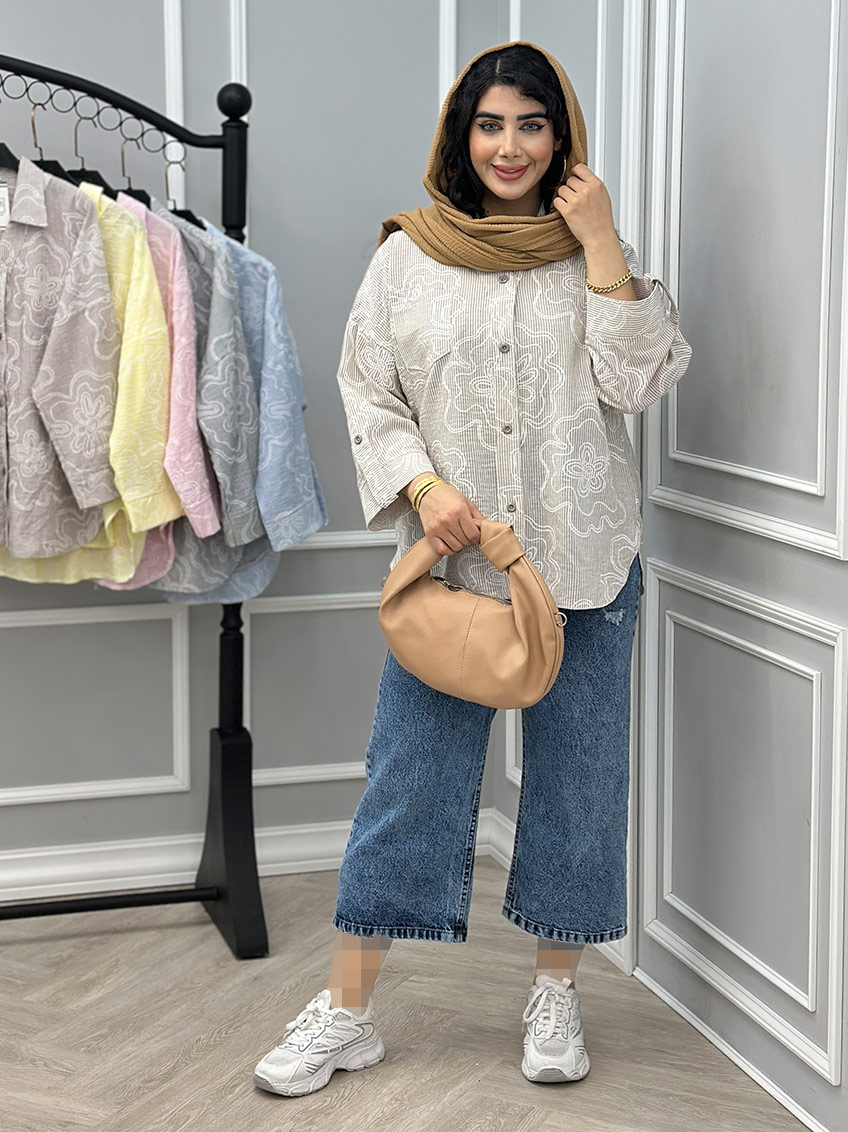 شومیز نسکافه ای 1