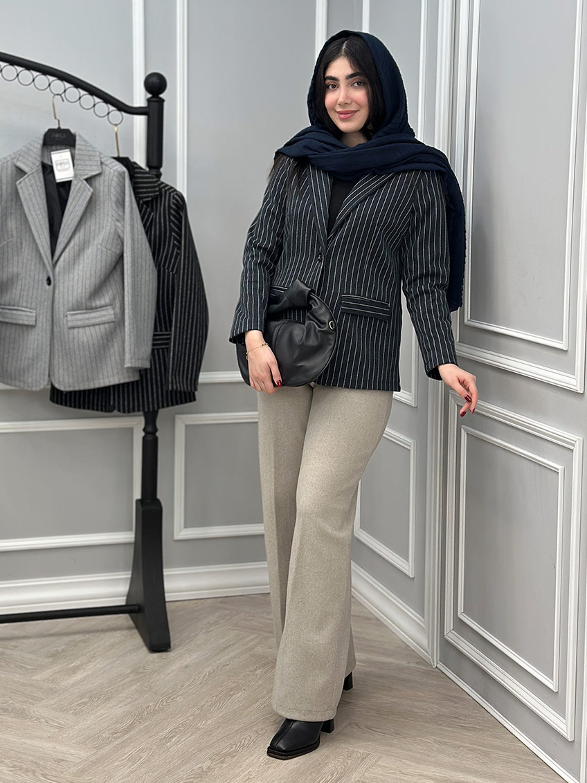 کت سرمه ای 1