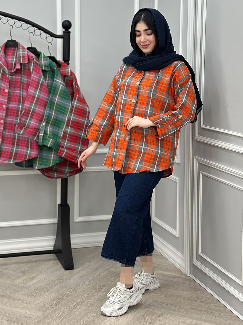 شومیز نارنجی 1