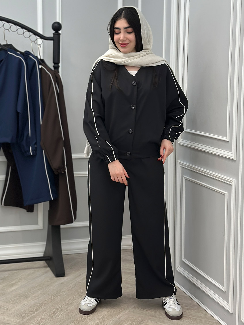 ست بامبر و شلوار مدیا  1