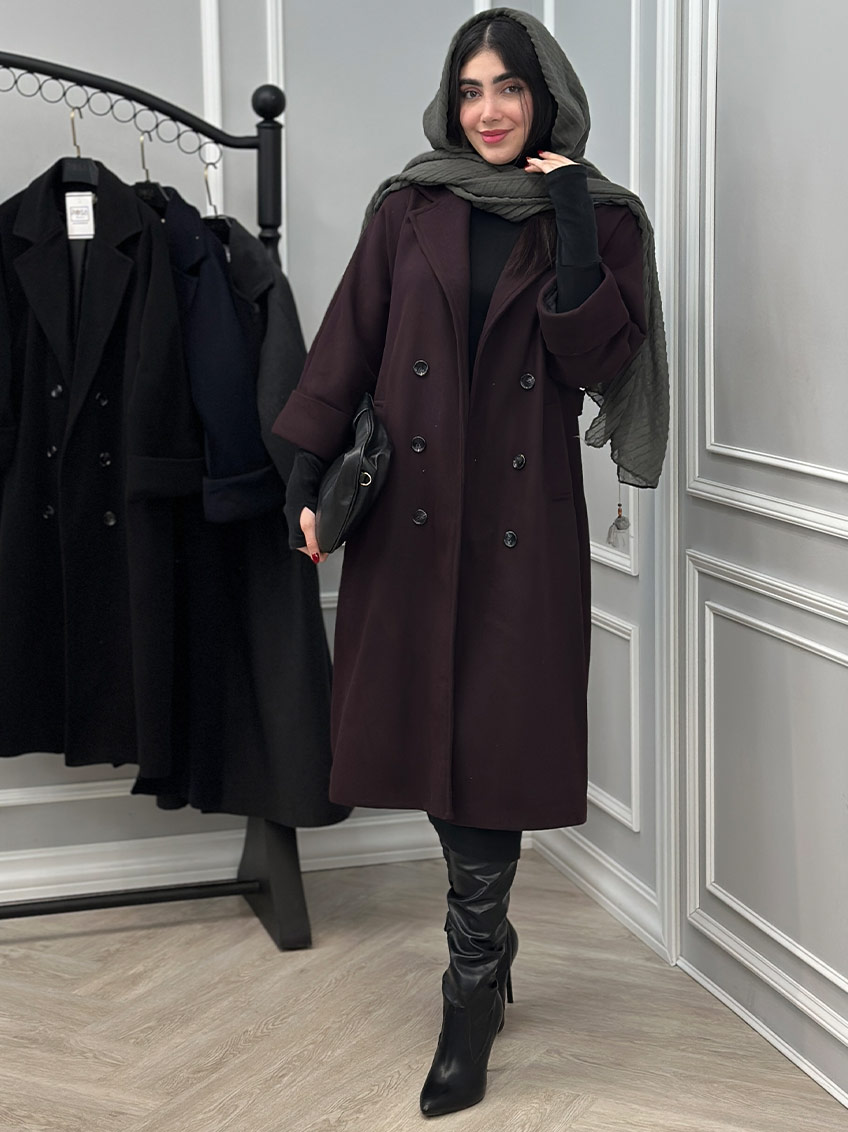 پالتو بادمجونی 1