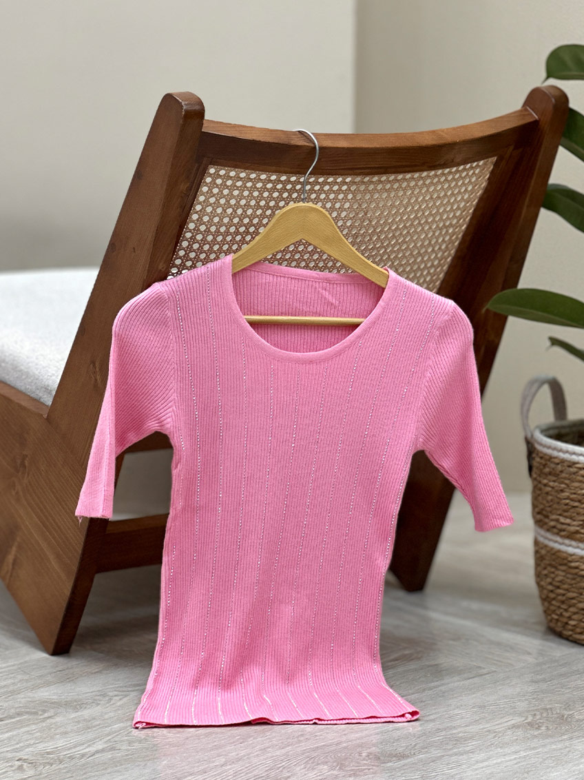 بلوز صورتی 1