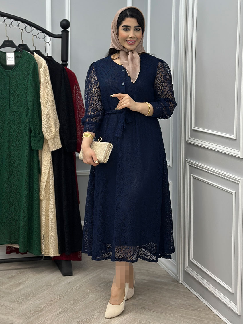 پیراهن گیپور سعیده 1