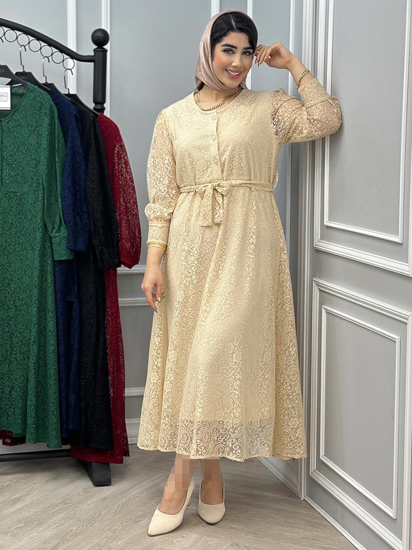 پیراهن گیپور سعیده 1