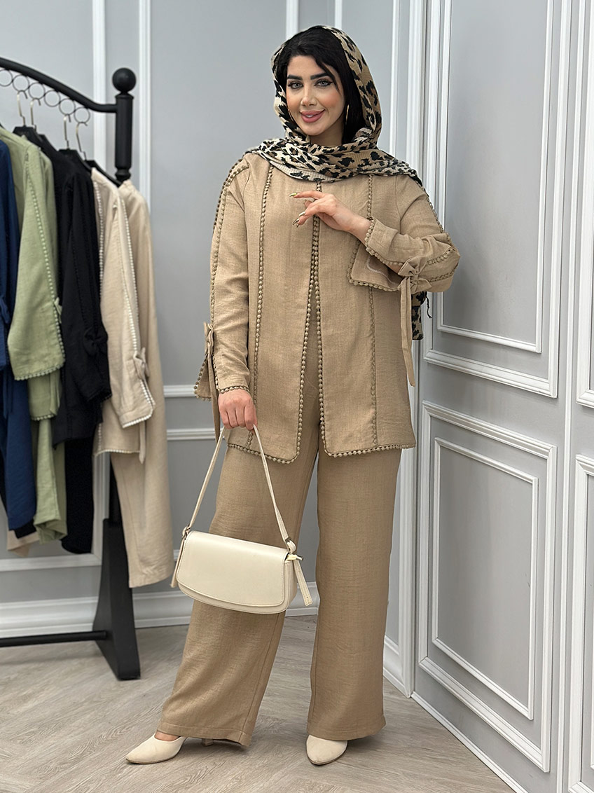 کت و شلوار نارگیل  1