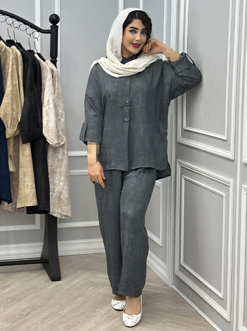 شومیز و شلوار عطریا  1