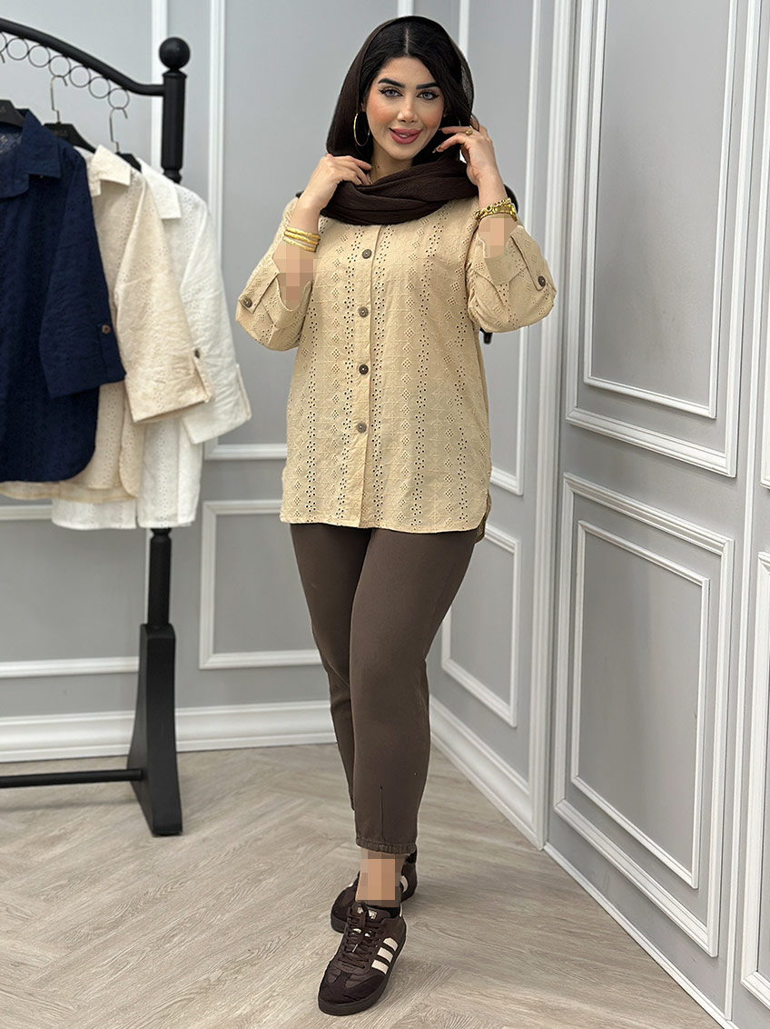 شومیز لینن گوزل 1