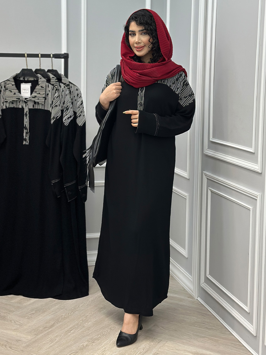 پیراهن مشکی الهه  1