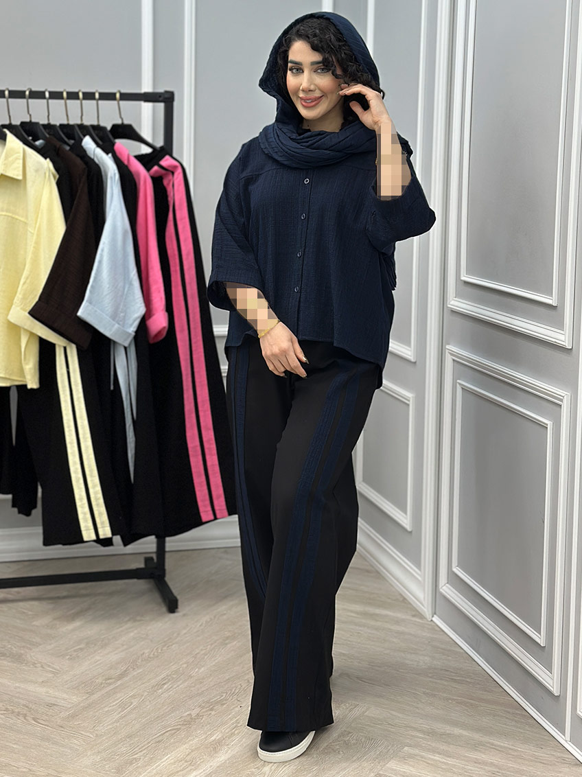 شومیز و شلوار لینن راشل 1