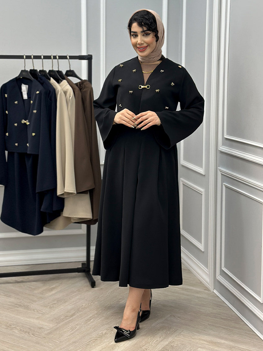 کت و دامن کرپ ارکیده 1