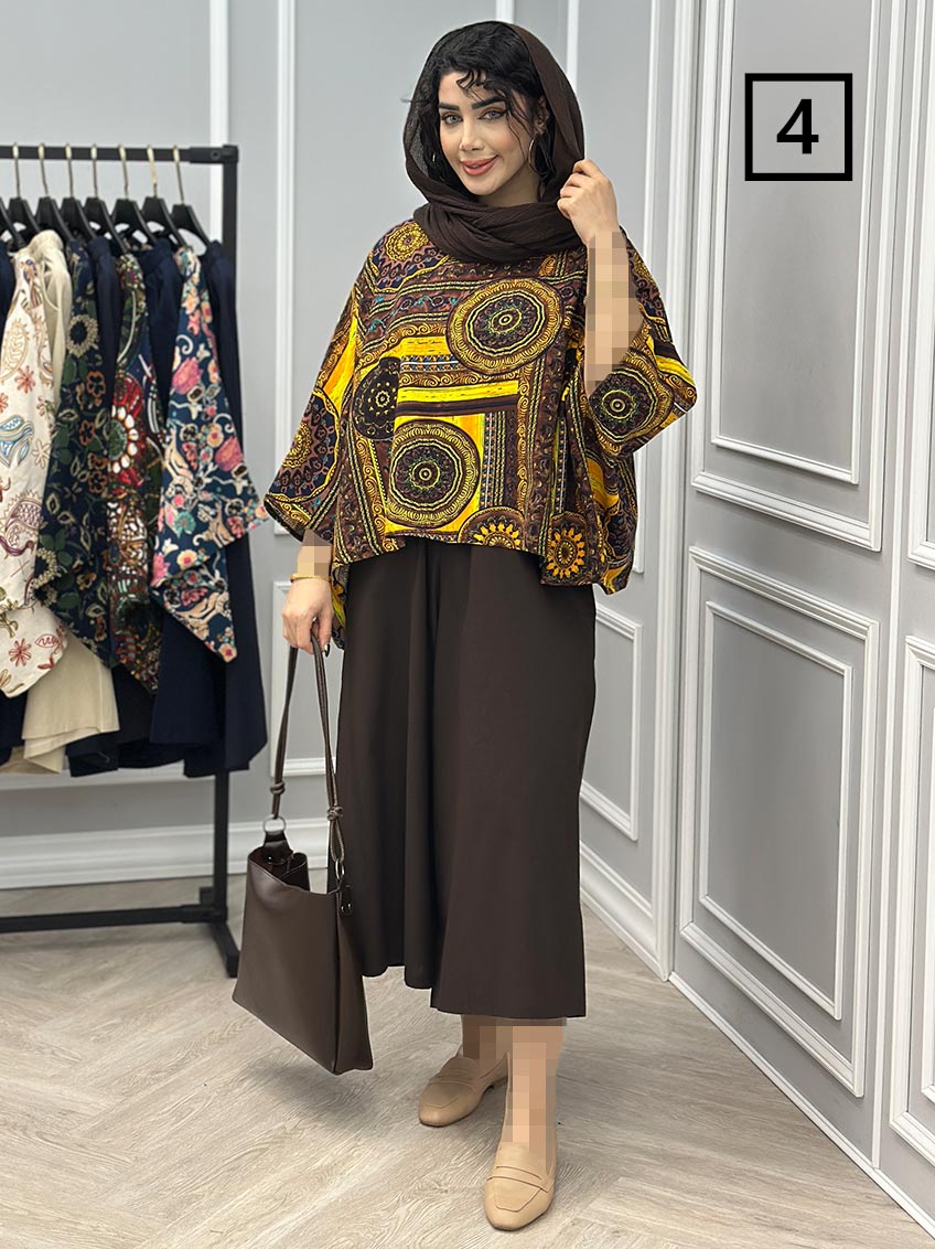 ست شومیز و دامن شلواری آدوینا 1