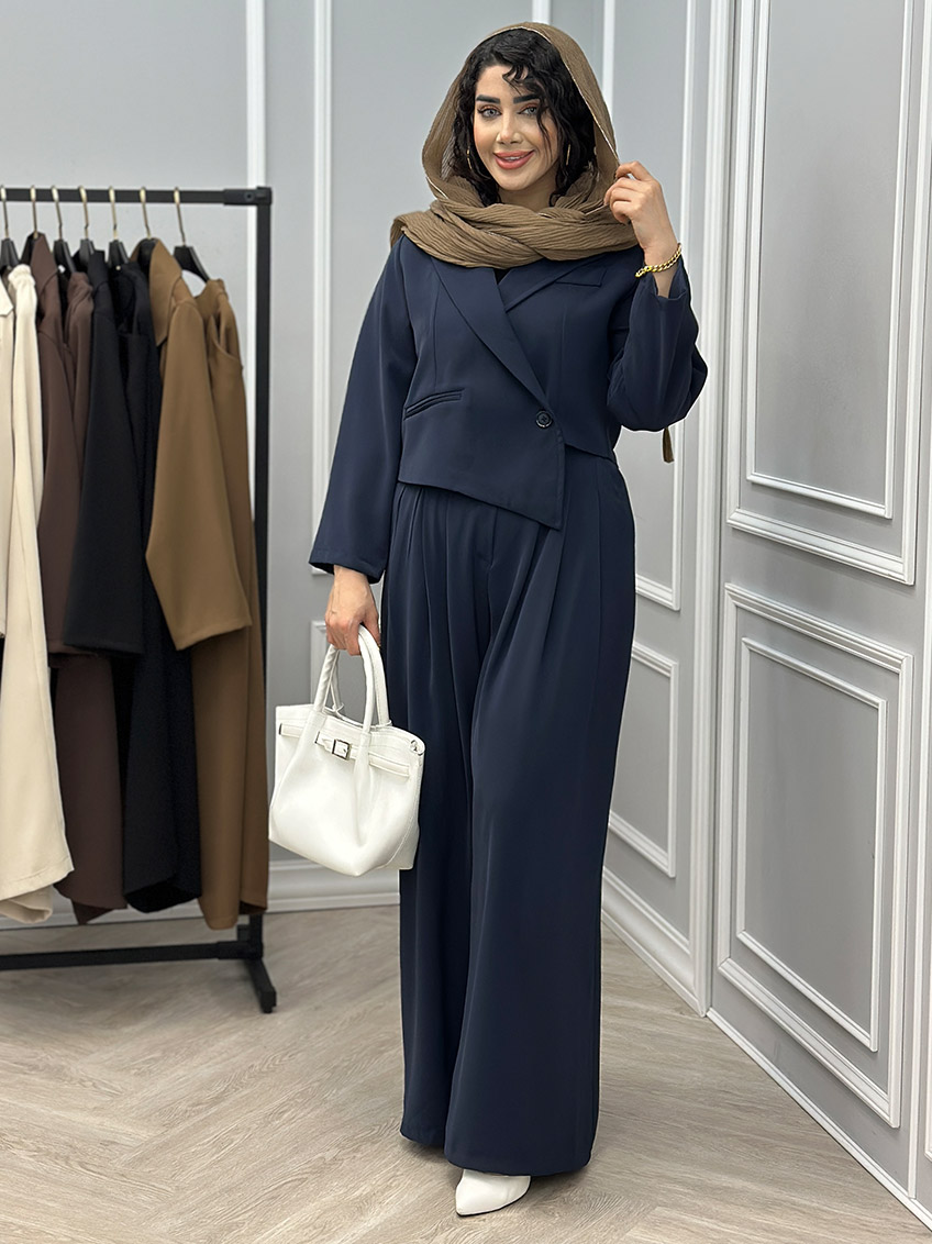 کراپ کت و شلوار آلیشا  1