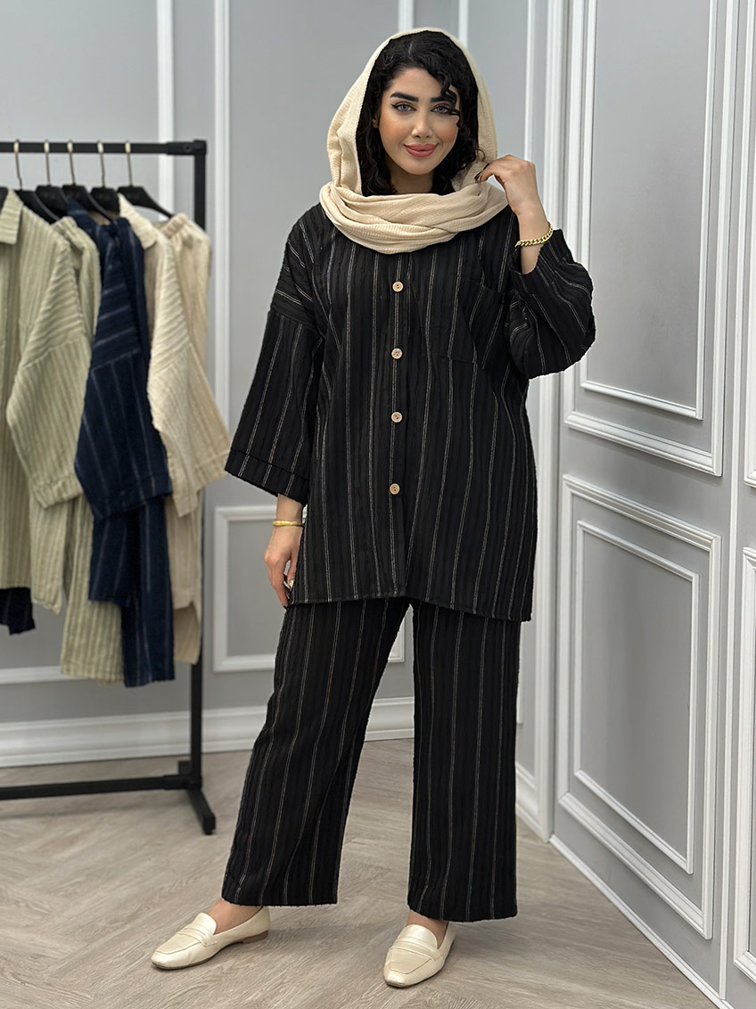 ست شومیز و شلوار کارن 1