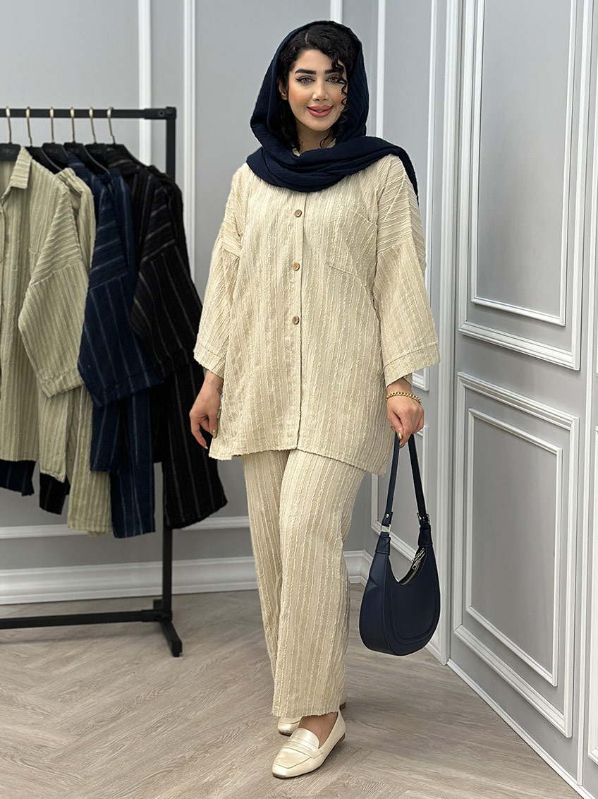 ست شومیز و شلوار کارن 1