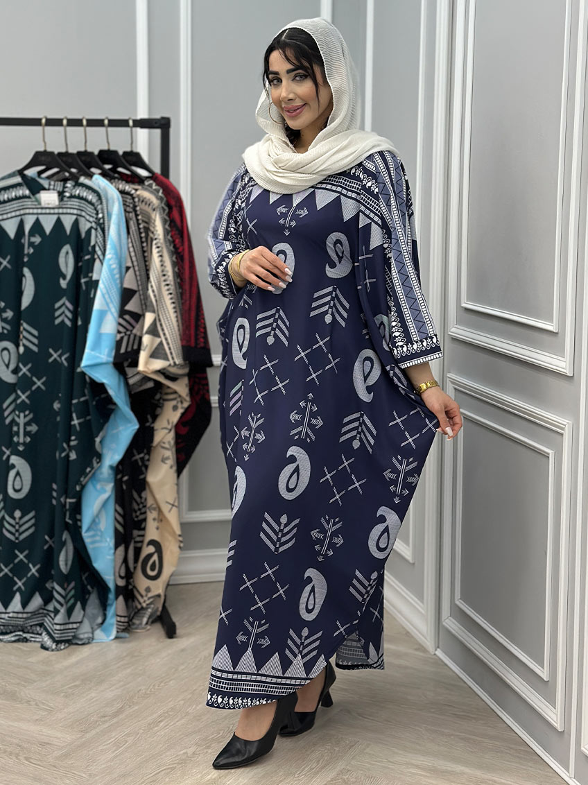 پیراهن سرمه ای 1