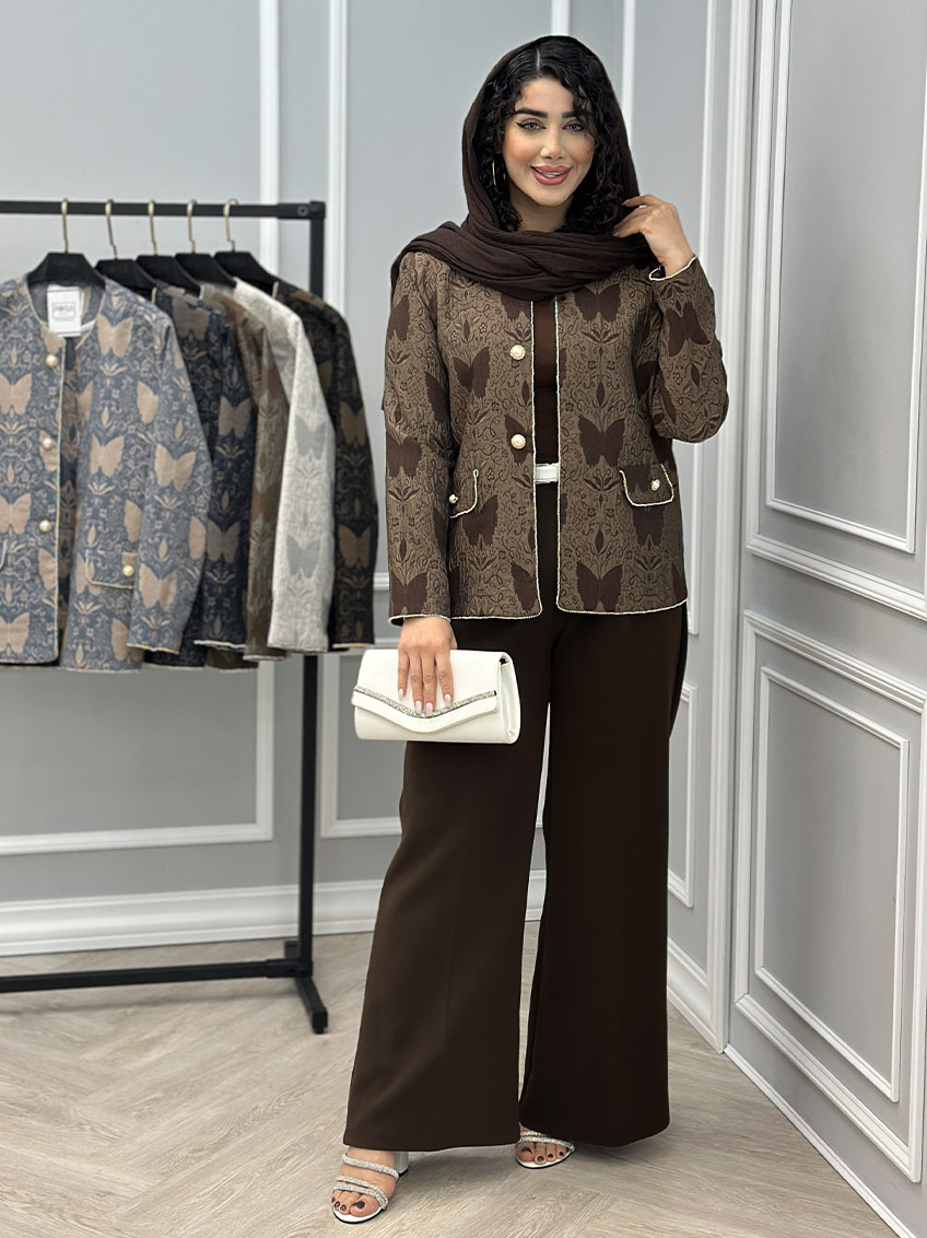 کت قهوه ای 1