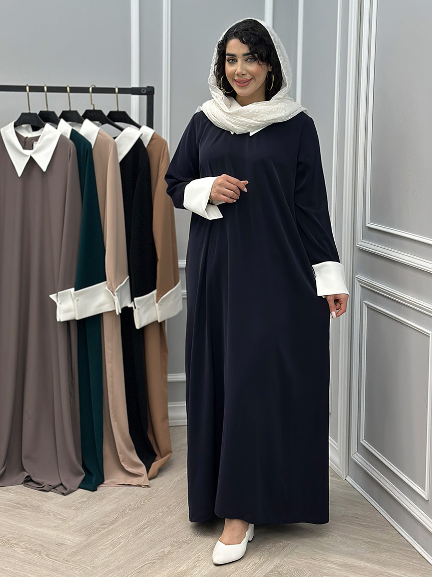 پیراهن سرمه ای 1