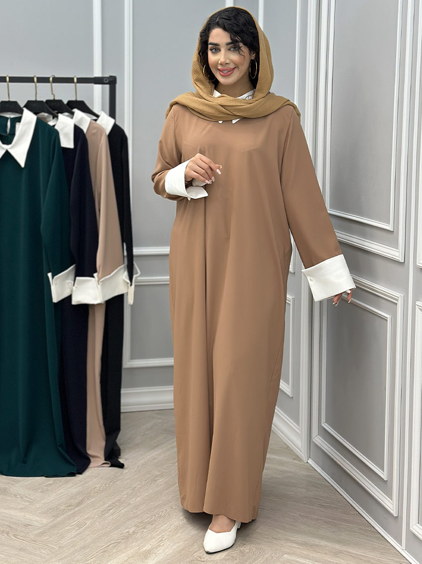 پیراهن نسکافه ای 1