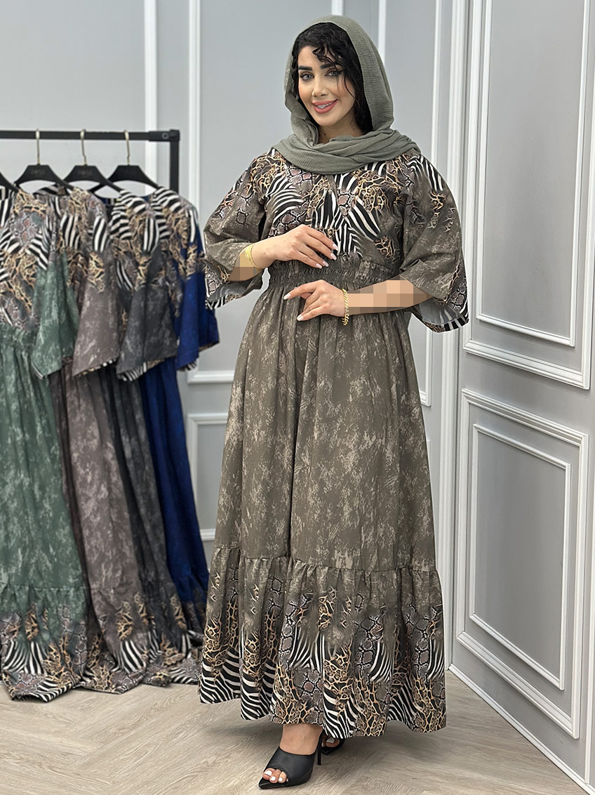 پیراهن زیتونی 1