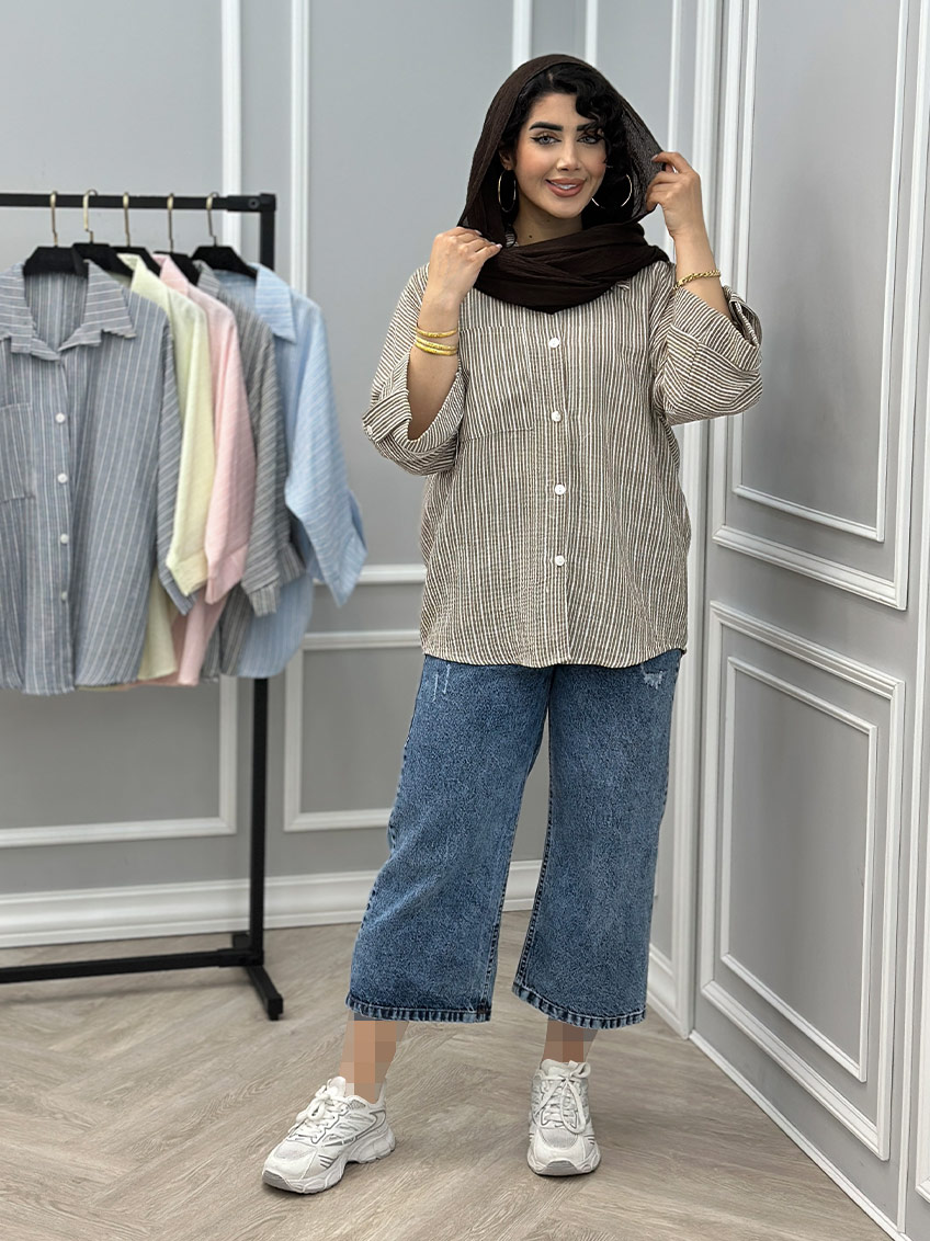 شومیز نسکافه ای 1