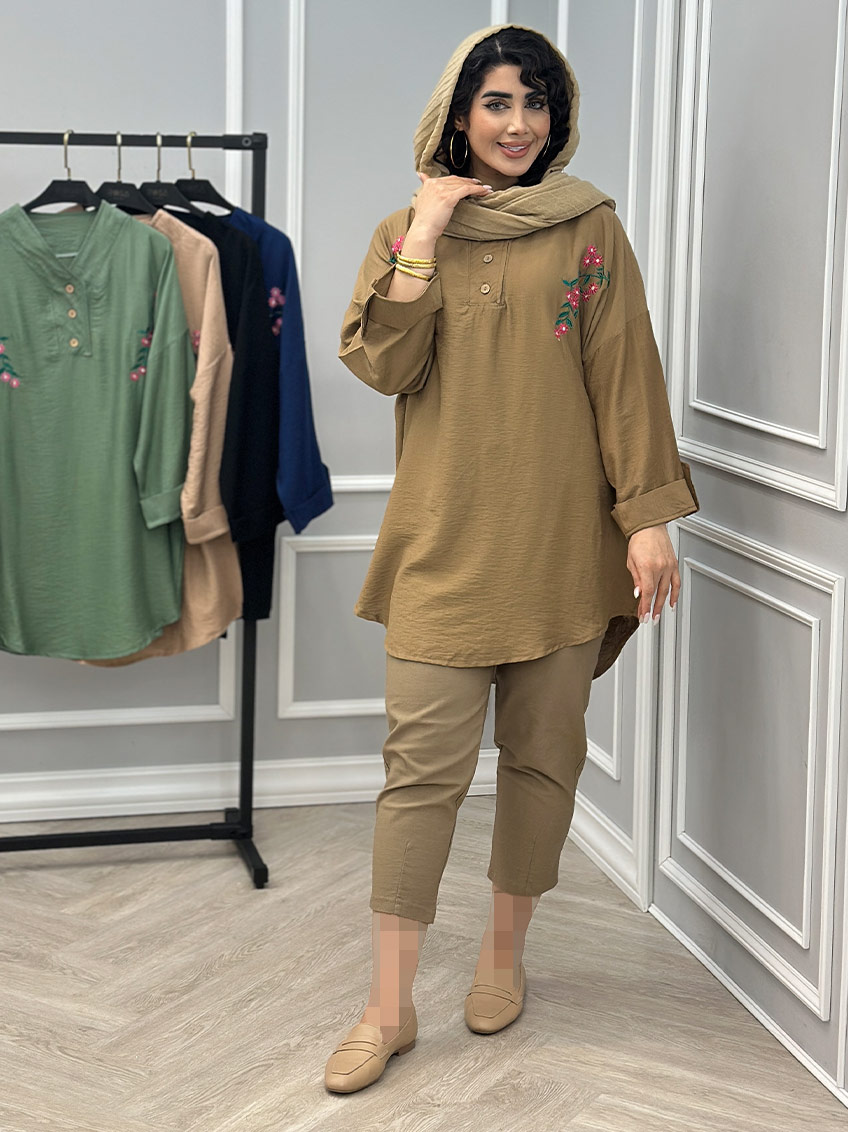 شومیز نسکافه ای 1