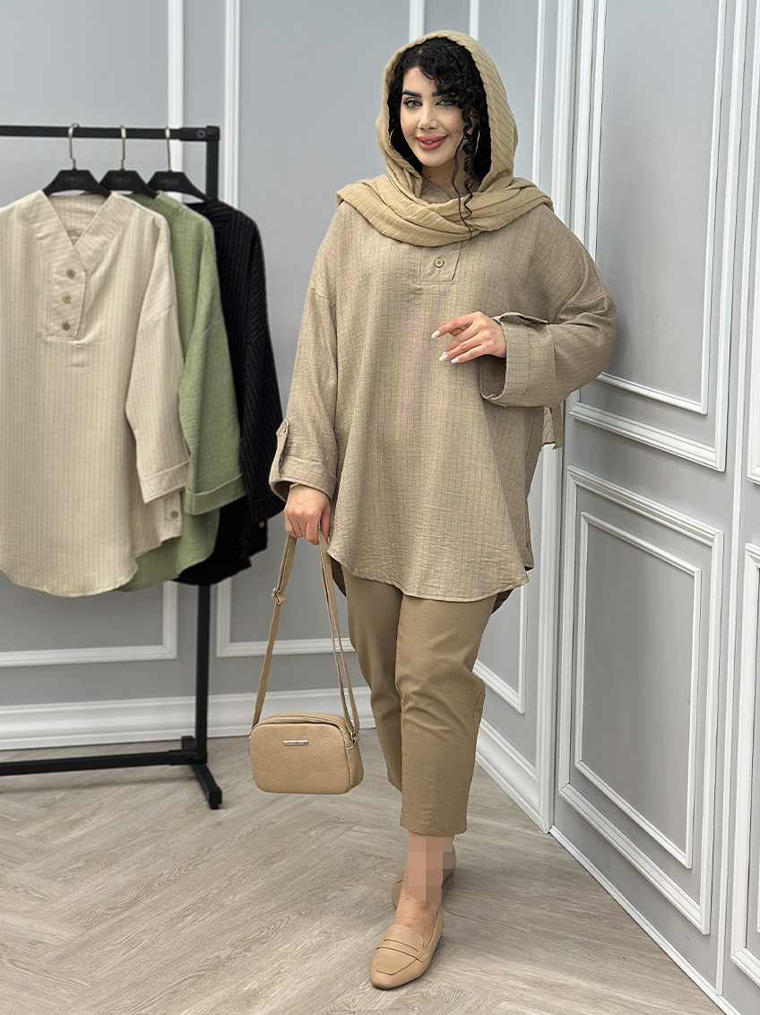 شومیز نسکافه ای 1