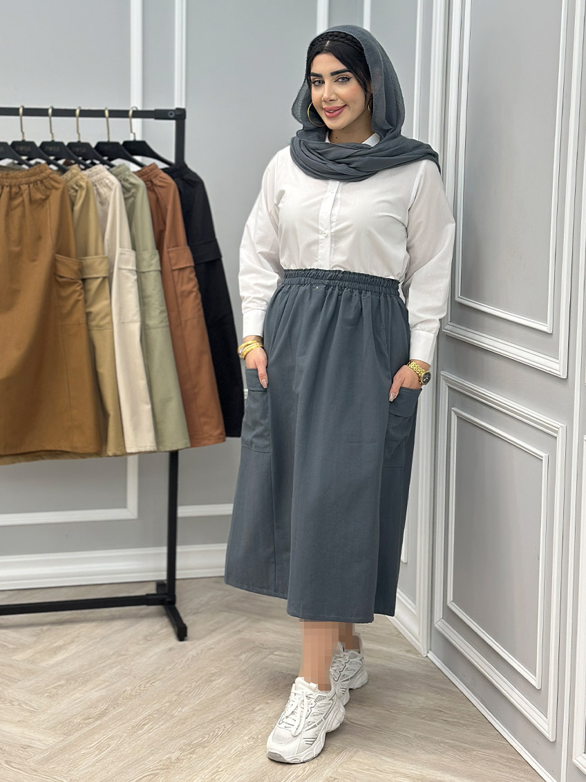 دامن کتان ناریا 1