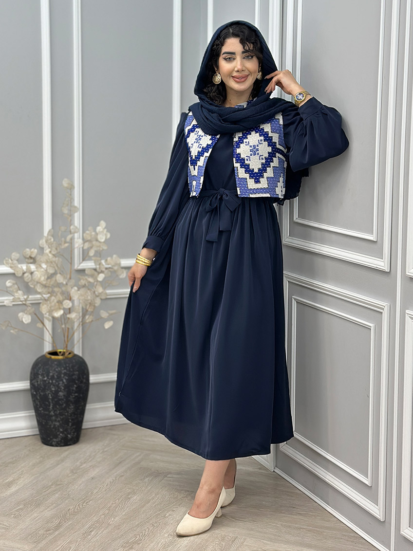 پیراهن ژیله دار شهناز  1