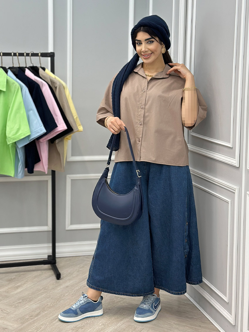 شومیز لینن نکیسا 1