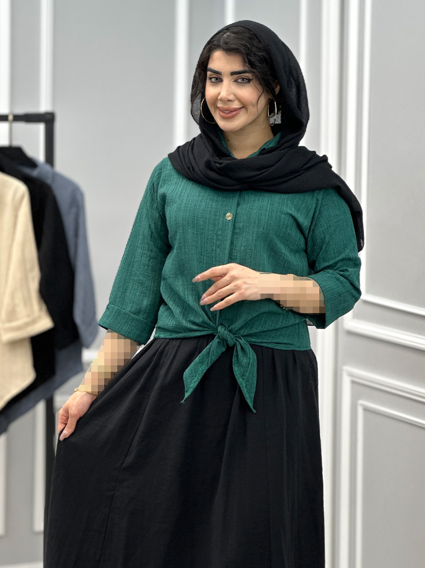 شومیز گره ای لیلا  1