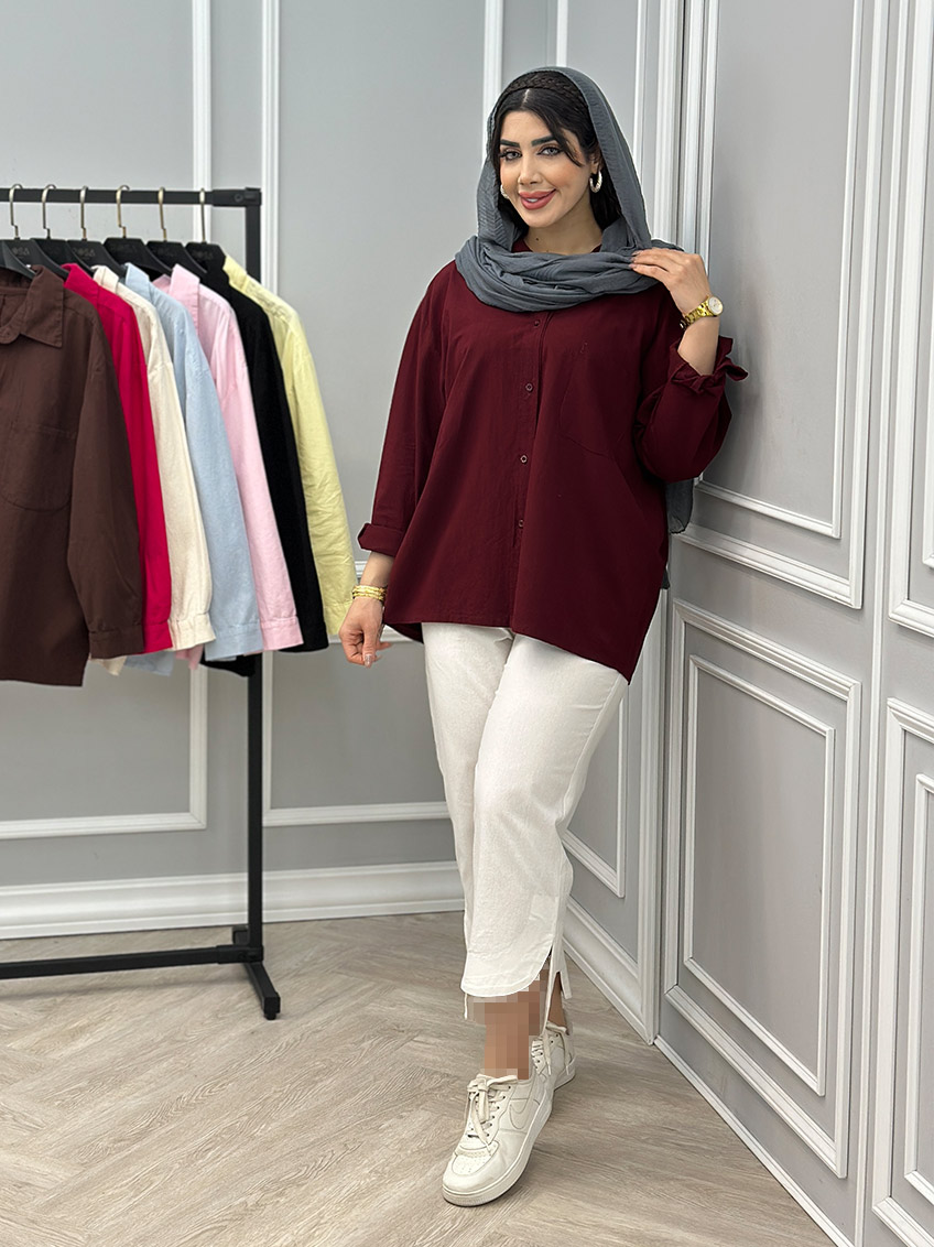 شومیز لینن ساقی 1