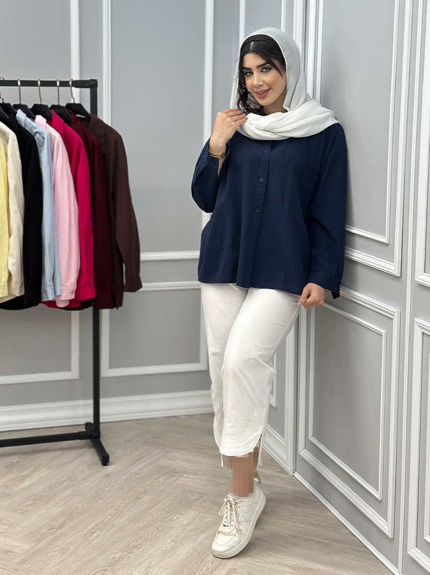 شومیز لینن ساقی 1