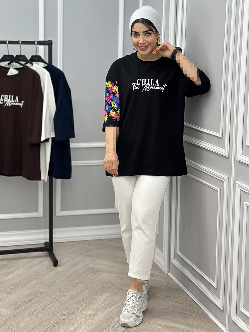 تیشرت نخ پنبه چیلا 1