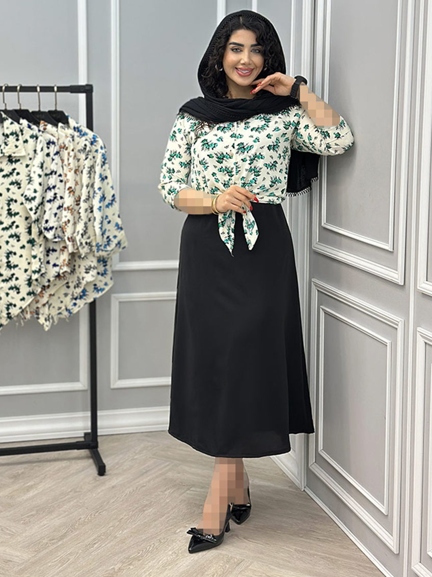 شومیز گره ای مهرنوش 1